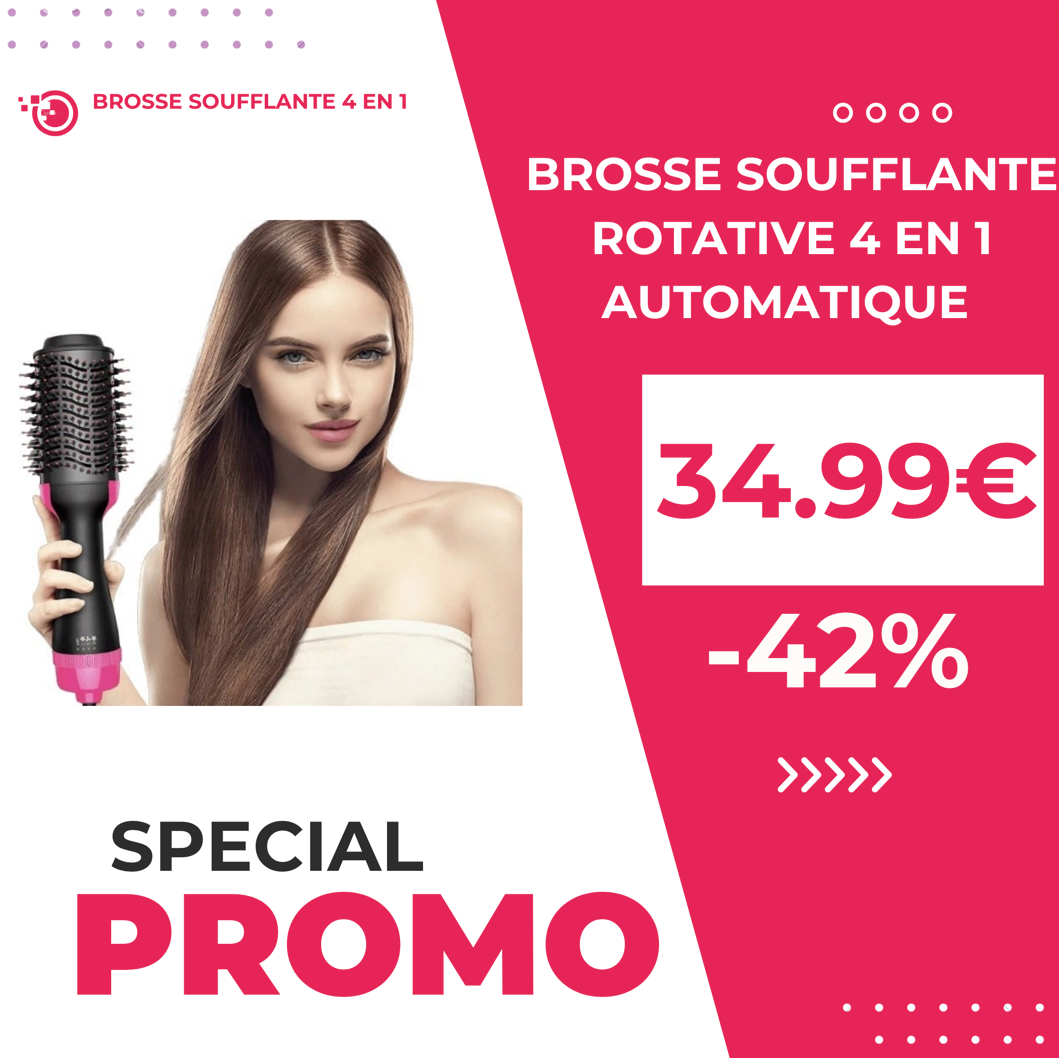 Brosse soufflante 4 en 1